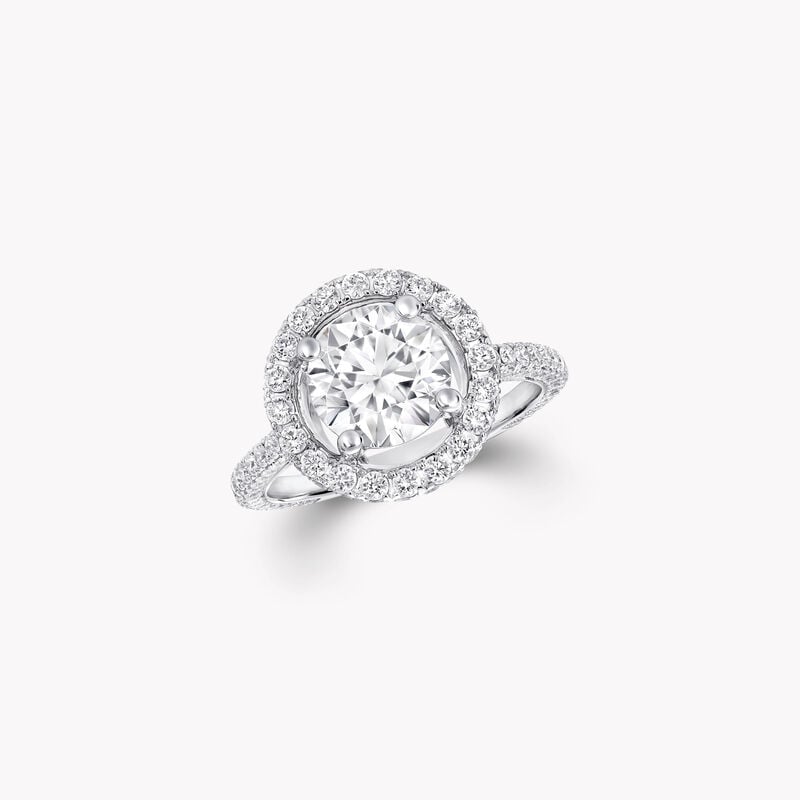 Constellation Round Diamond Engagement Ring