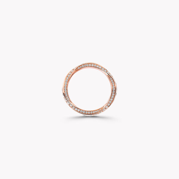 Spiral密鑲鑽石戒指, , hi-res