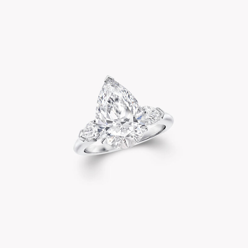 梨形鑽石高級珠寶戒指, , hi-res