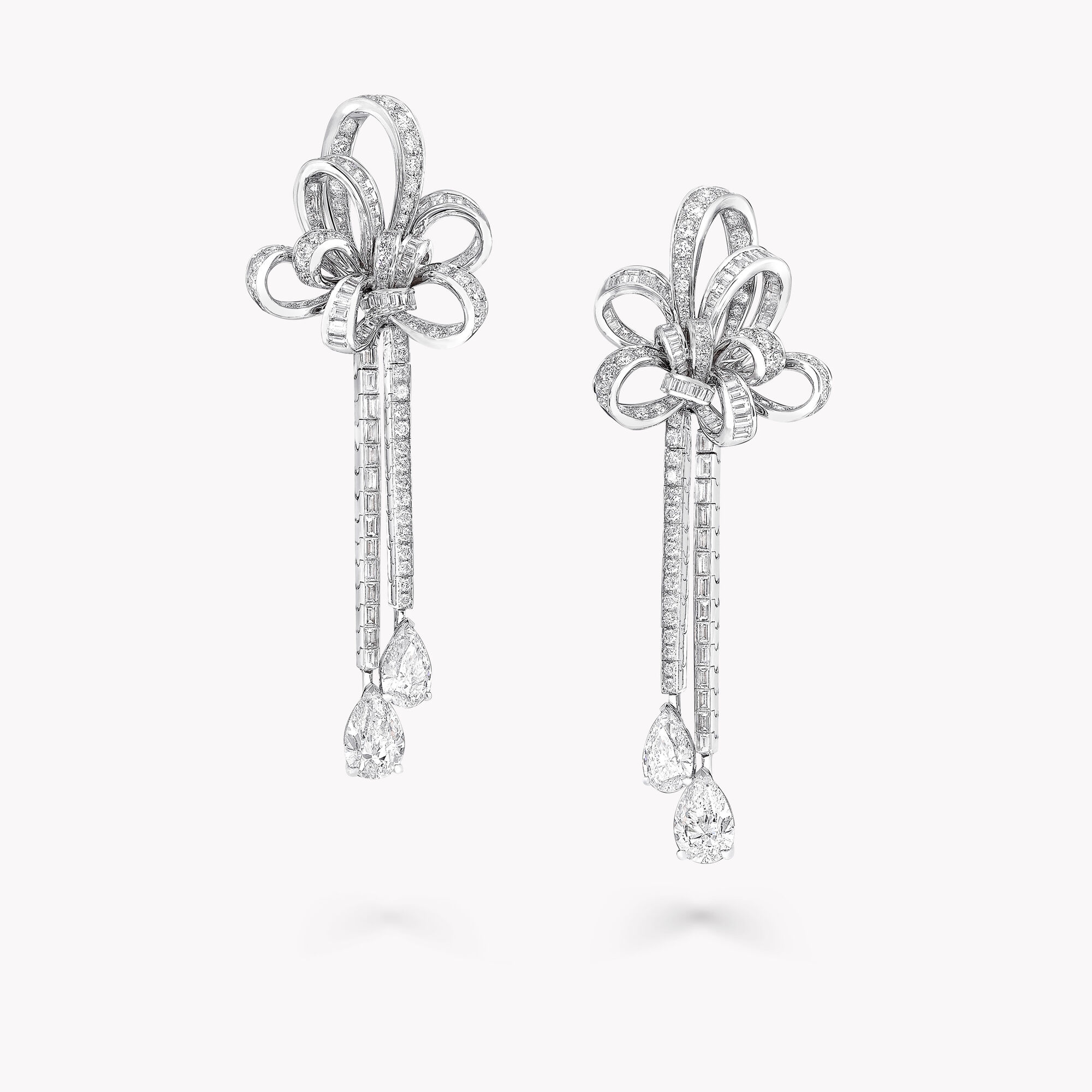Inspired by Twombly Diamond Double Strand Earrings Graff