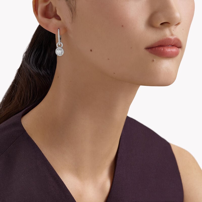 Icon 8 Round Diamond Earrings