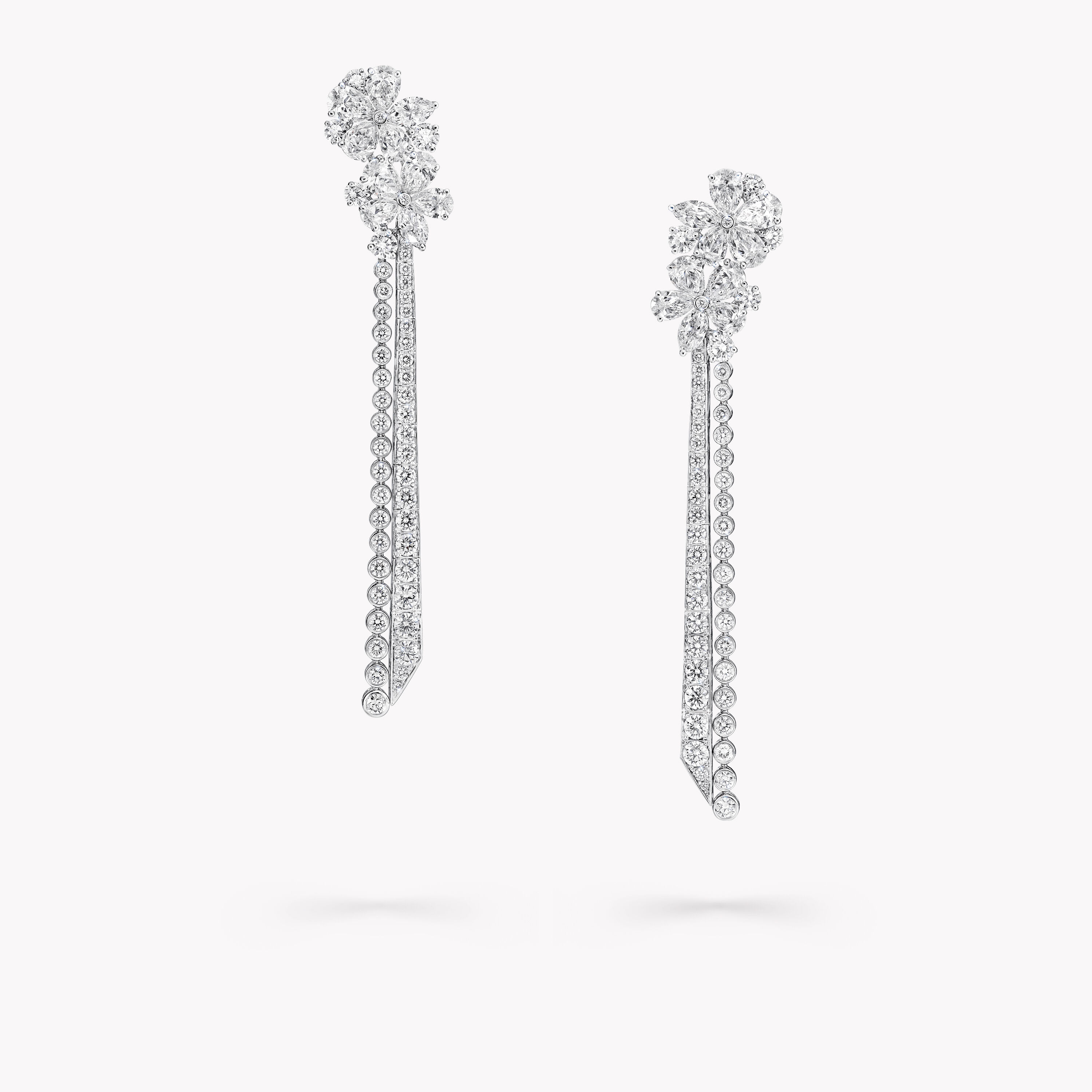 Purity Diamond Drop Earrings | Designer Fine Jewelry by Sara Weinstock