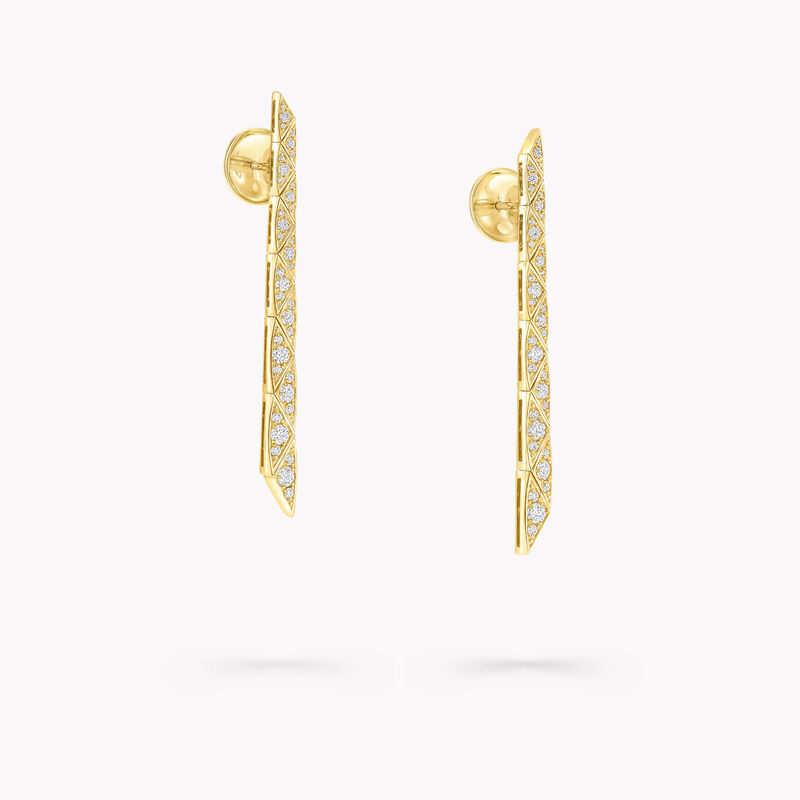 Laurence Graff Signature Faceted Strand Earrings