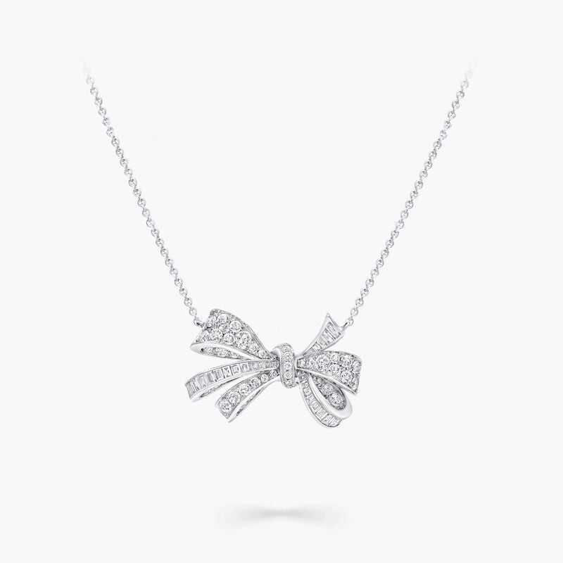 Tilda&rsquo;s Bow Classic Diamond Pendant