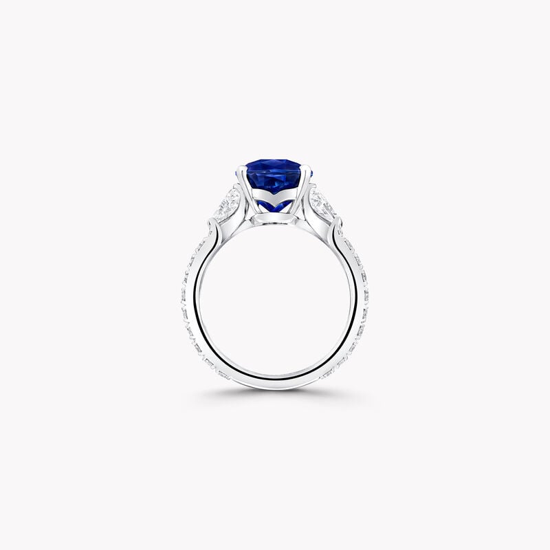 Promise Cushion Cut Sapphire High Jewellery Ring