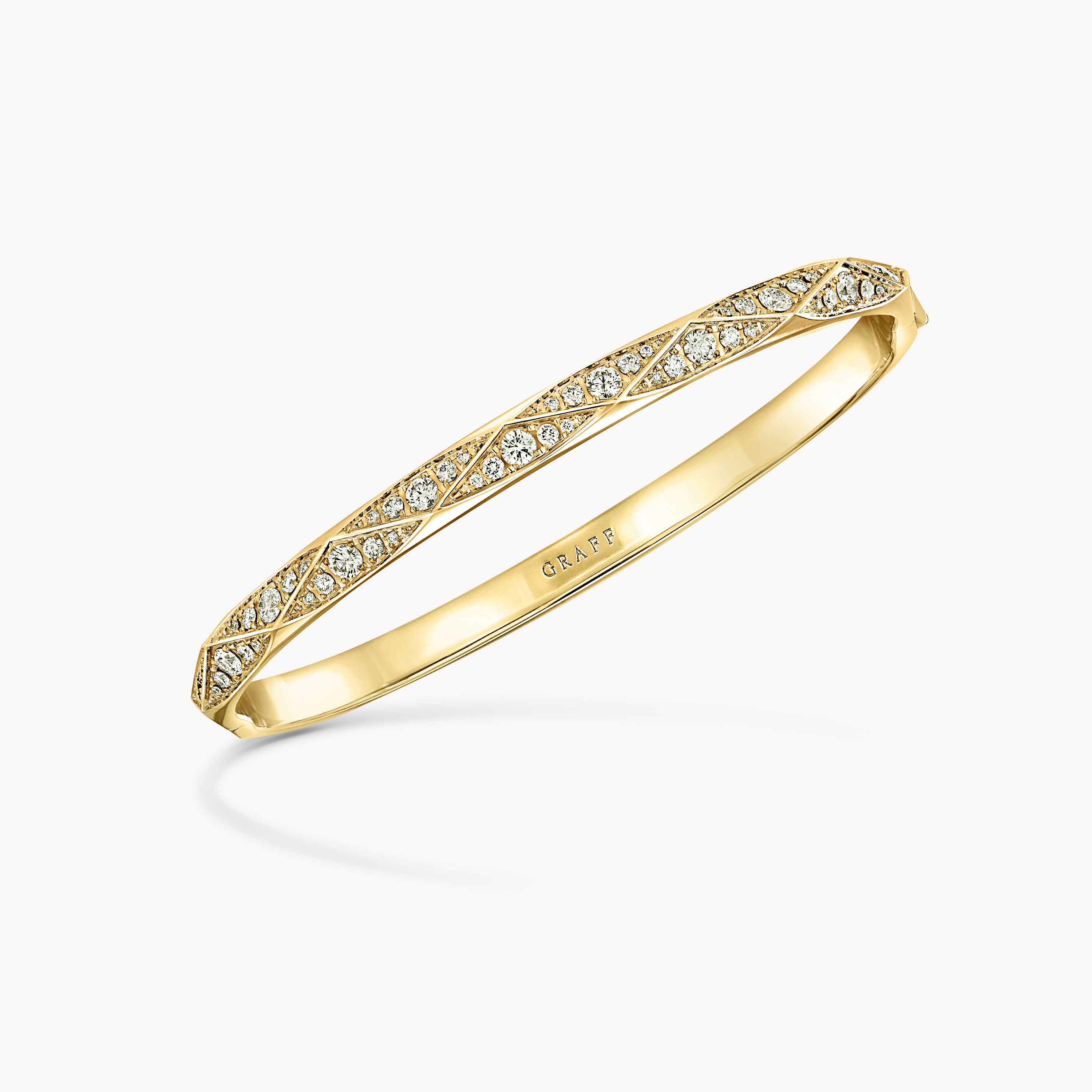 Laurence Graff Signature Diamond Bangle, YELLOW GOLD - Graff