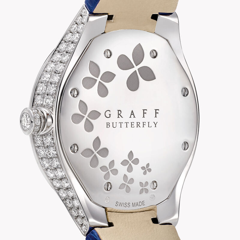 Classic Butterfly Diamond and Sapphire Watch