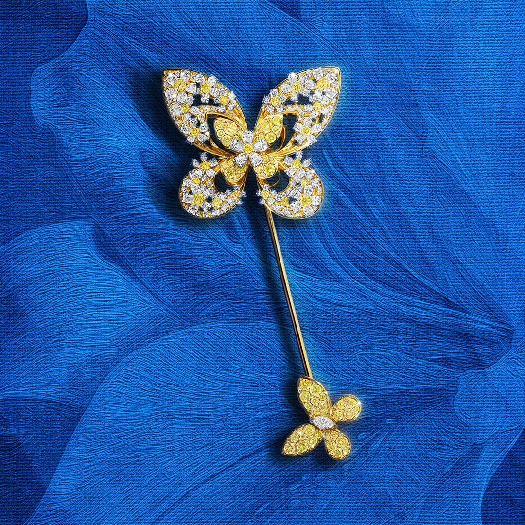 フローラ, Butterfly Brooch - Graff