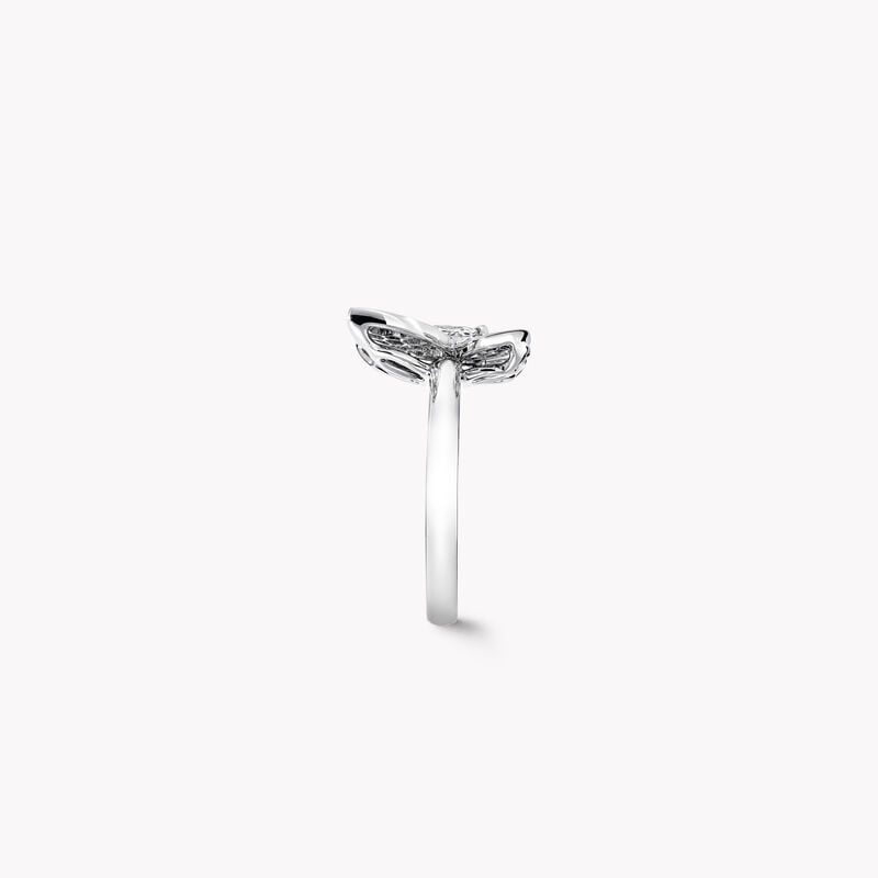 Pav&eacute; Butterfly Diamond Small Ring