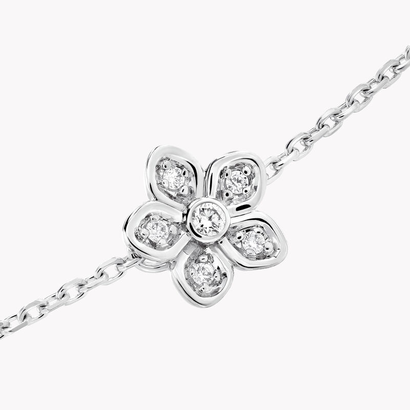 Wild Flower Petite Pav&eacute; Diamond Bracelet