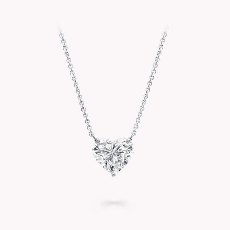 Heart Shape Diamond Pendant