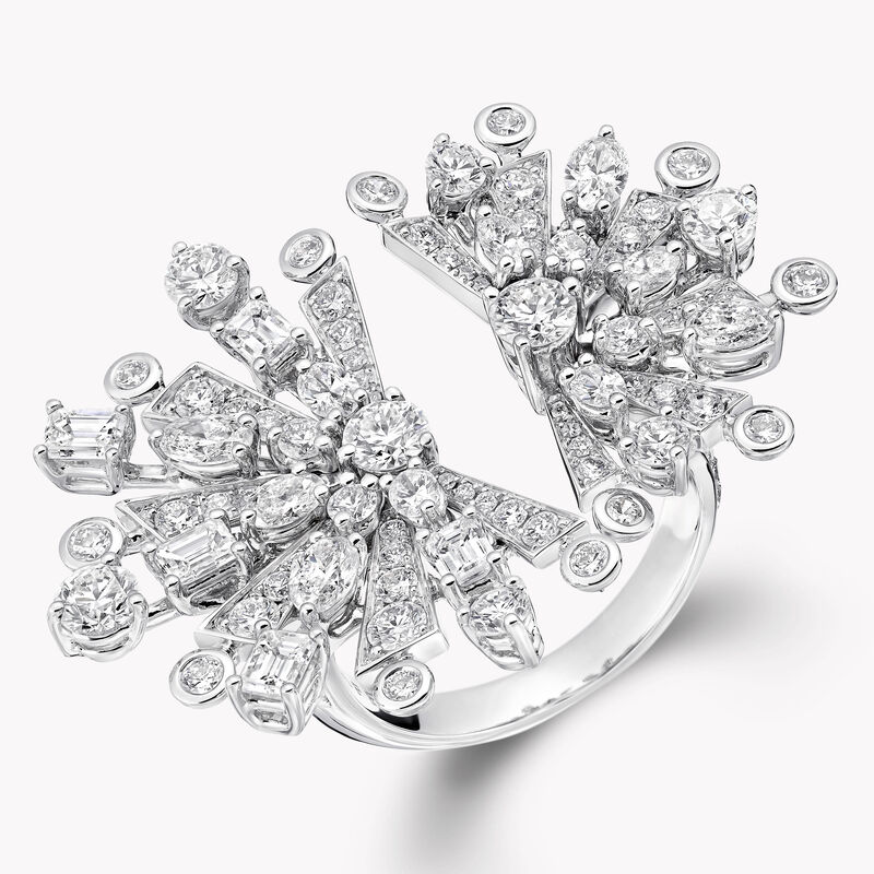 New Dawn Multi-Shape Double Diamond Ring