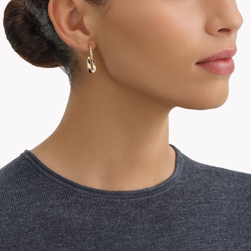 Laurence Graff Signature Small Chain Earrings 