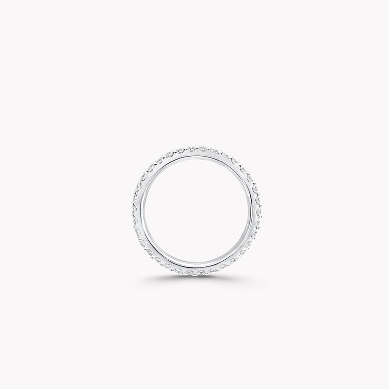 Round Diamond Wedding Band