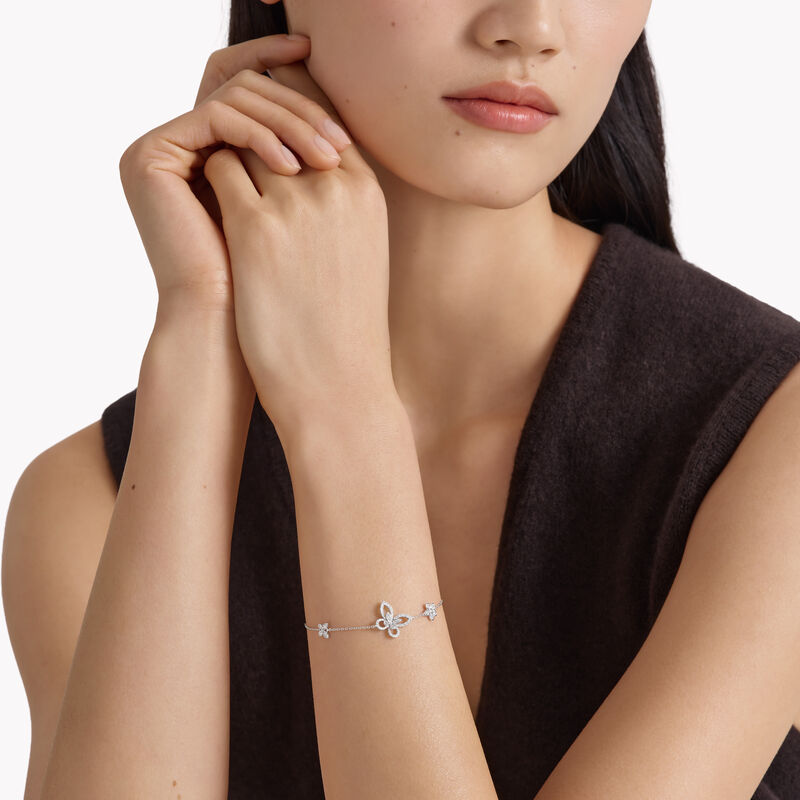 Butterfly Diamond Bracelet