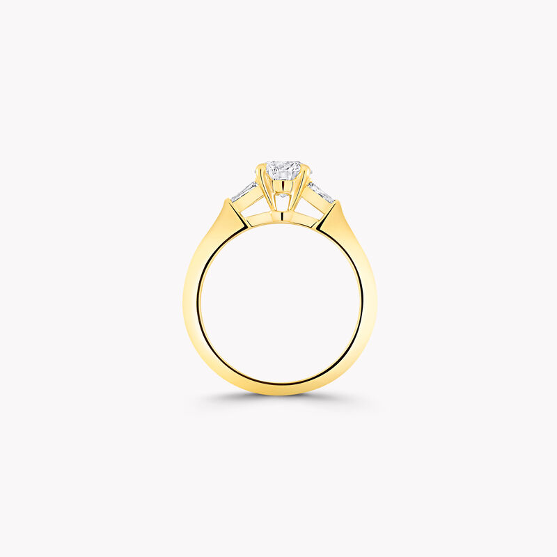 Promise Round Diamond Engagement Ring