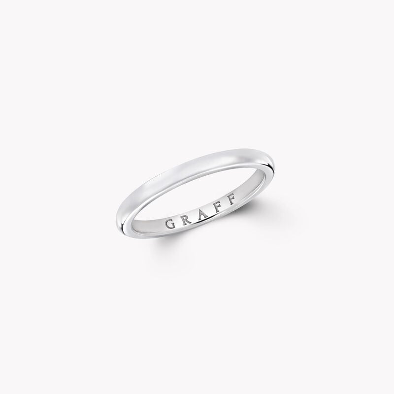 D Shape Wedding Band