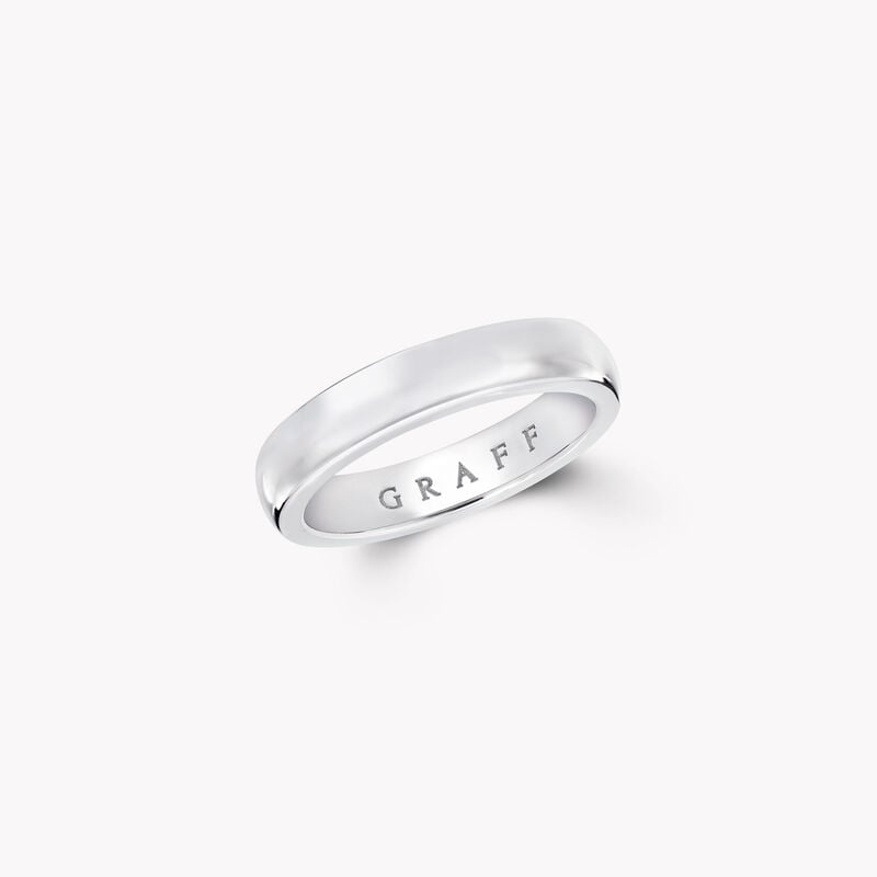 D Shape Wedding Band
