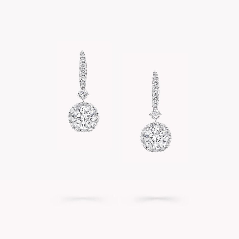 Icon Round Diamond Earrings