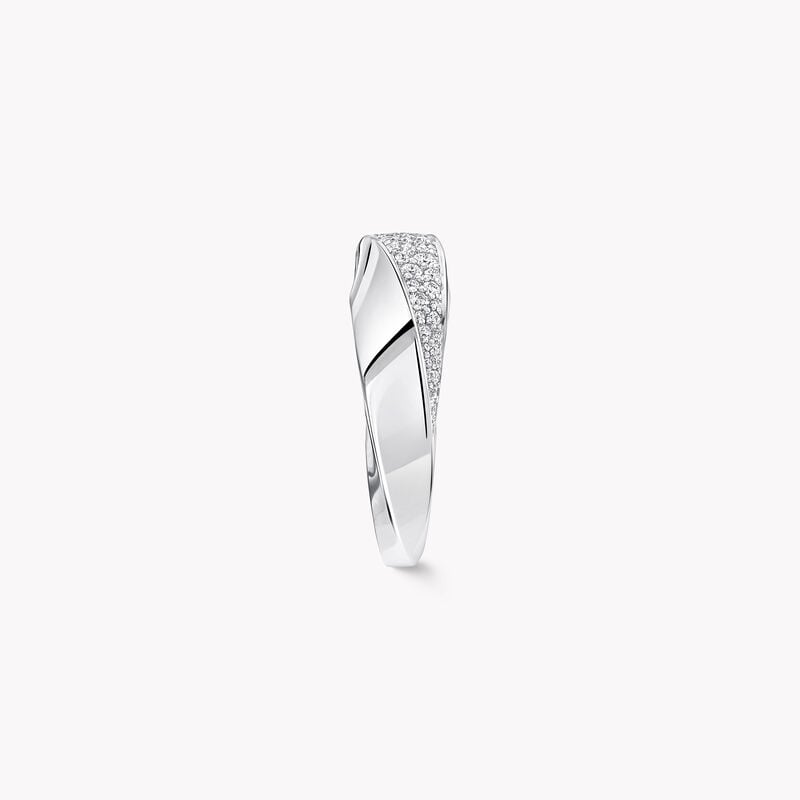 Spiral Diamond Ring