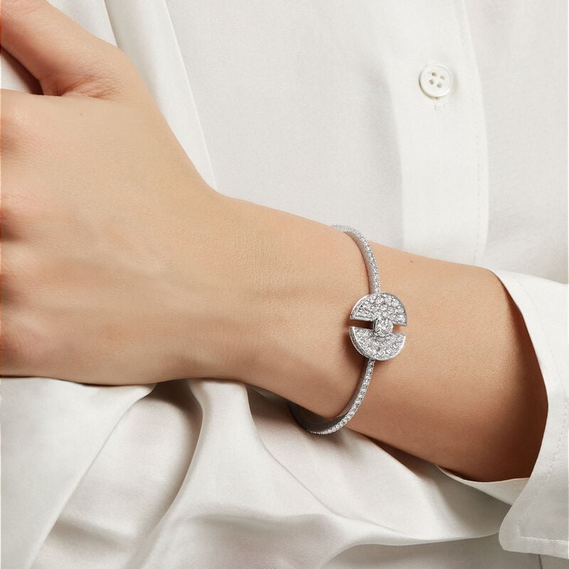 Night Moon Diamond Bangle