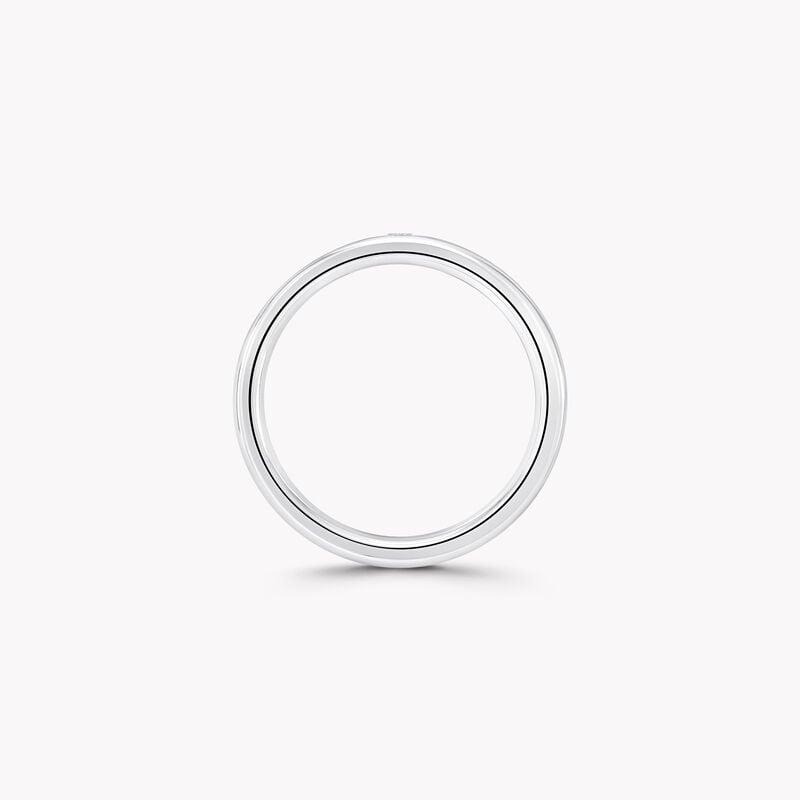D Shape Wedding Band 