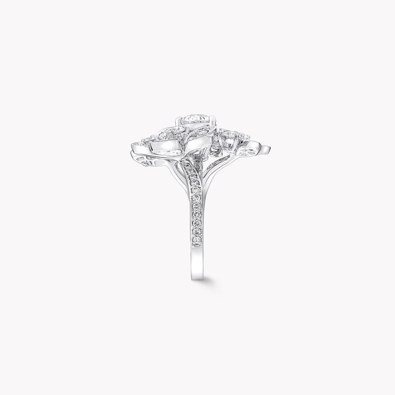 Wild Flower Diamond Cluster Ring
