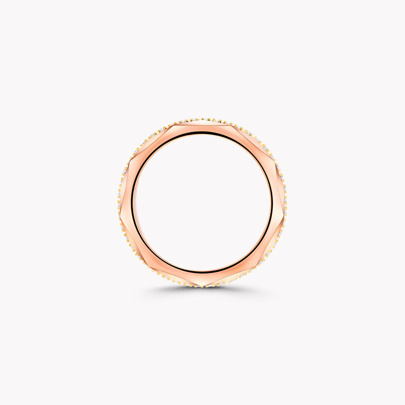 Laurence Graff Signature Four-Row Layered Diamond Ring