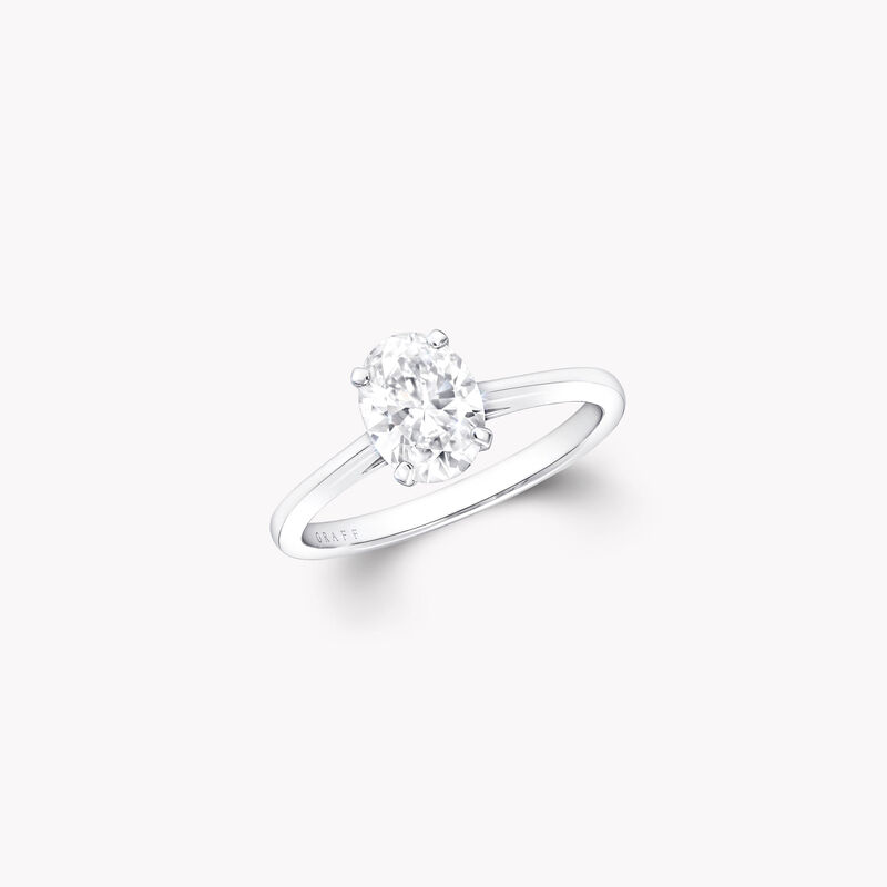Paragon Oval Diamond Engagement Ring