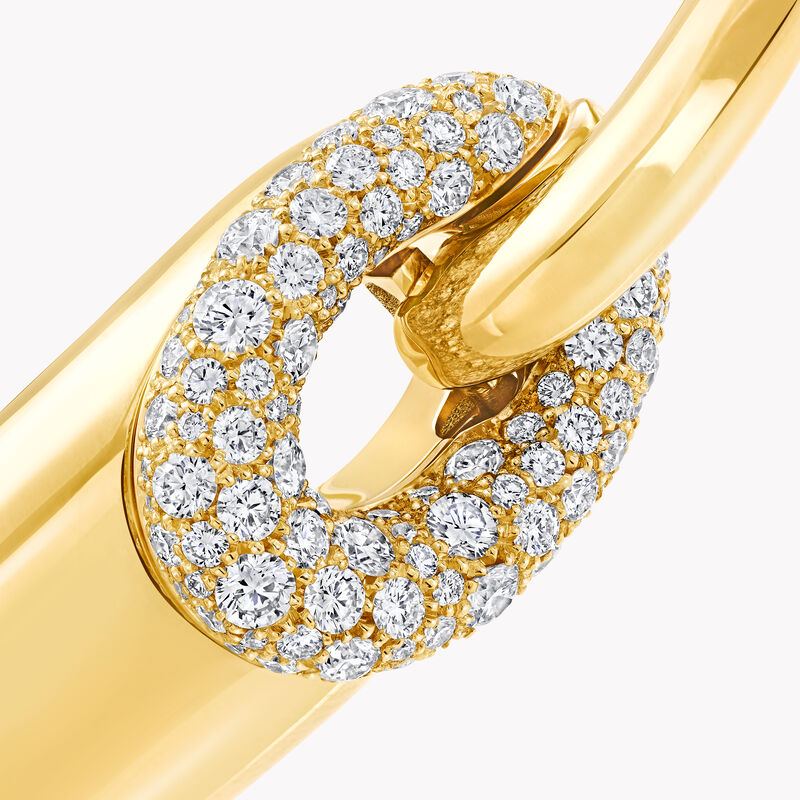 Be Together Large Diamond Bangle