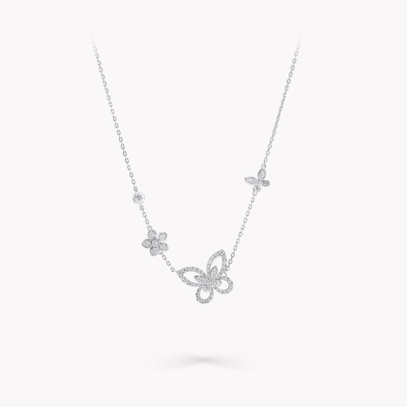 Butterfly Diamond Pendant
