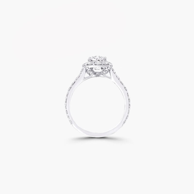 Icon Cushion Cut Diamond Engagement Ring