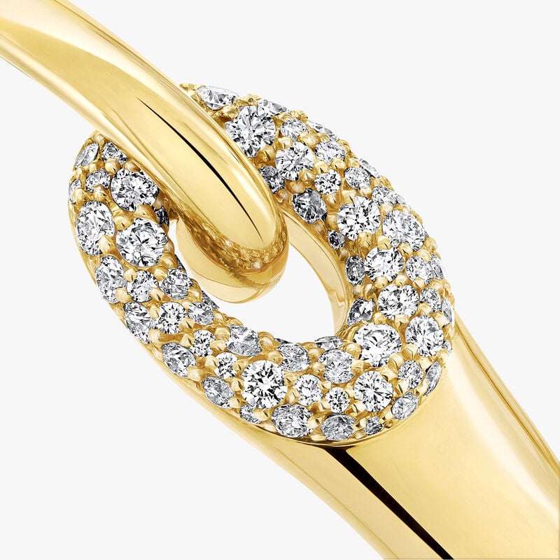 Be Together Diamond Hoop Earrings