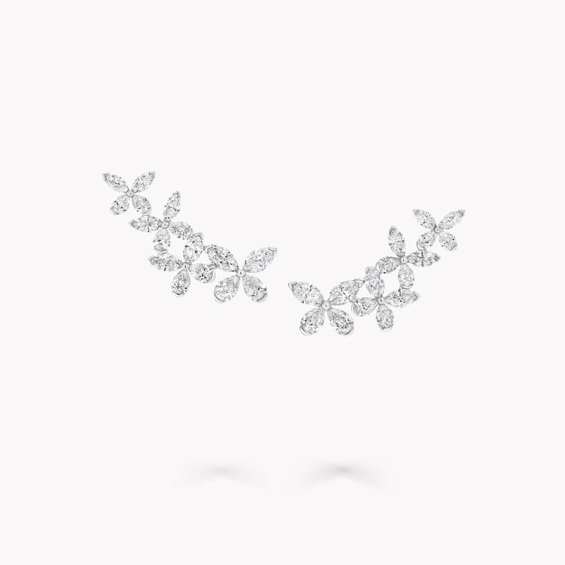 Classic Butterfly Petite Diamond Ear Climber