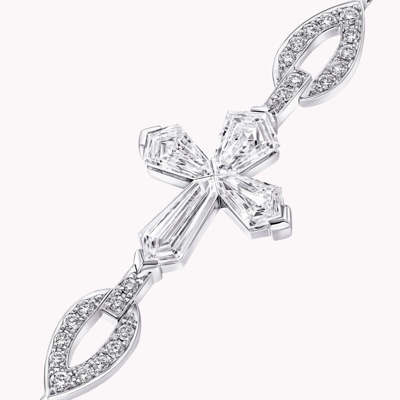 Cross Diamond Bracelet