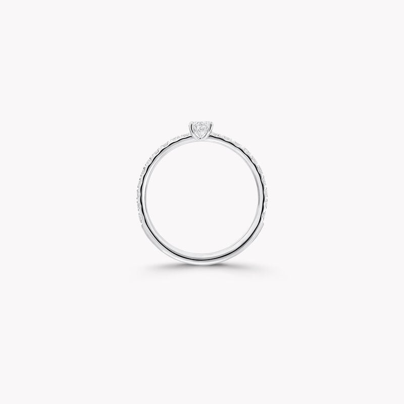 Bague Foufou avec diamant ovale