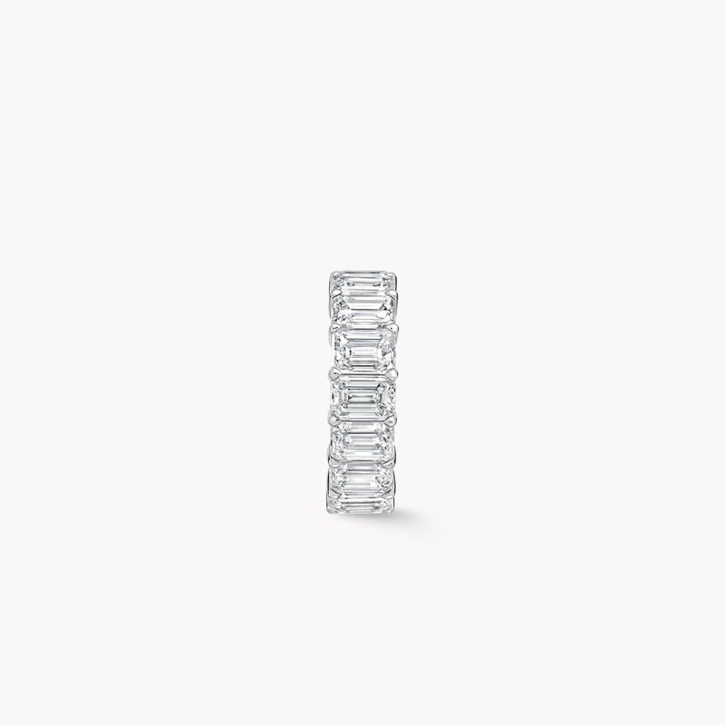 Emerald Cut Diamond Wedding Band