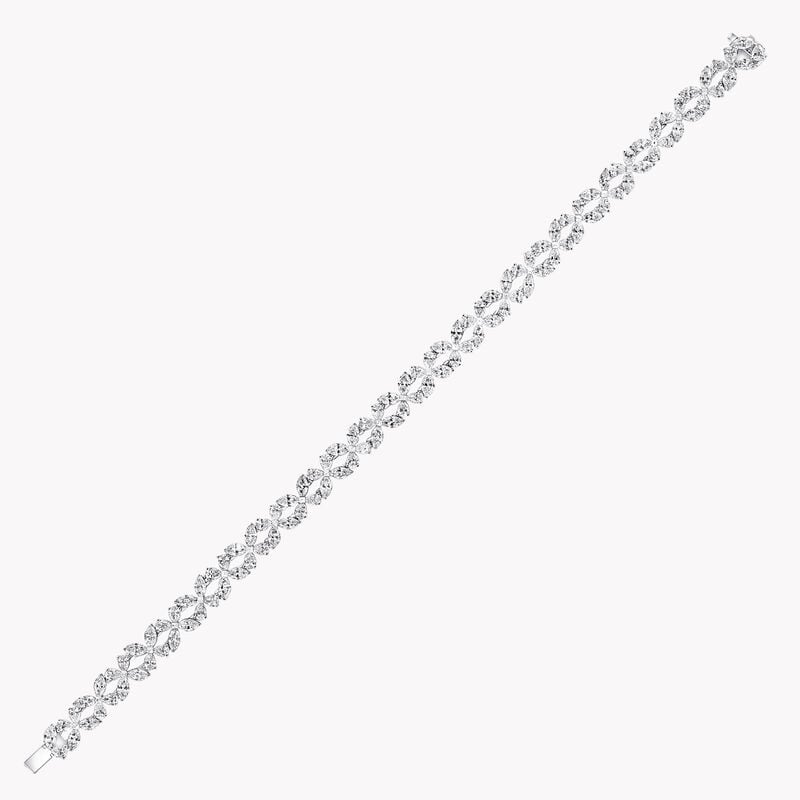 Classic Butterfly Diamond Bracelet