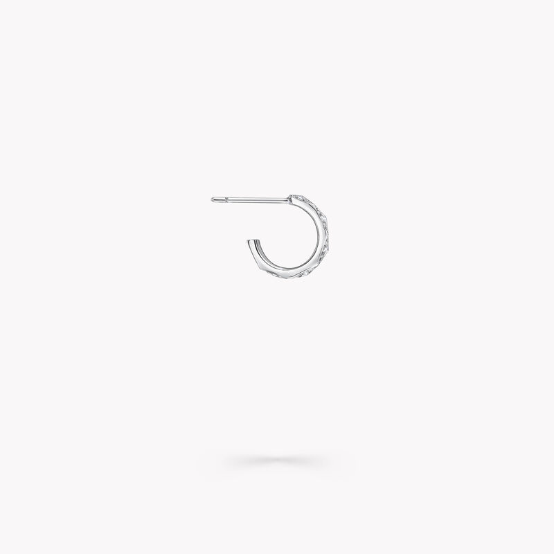 Laurence Graff Signature Pav&eacute; Diamond Hoop Earrings
