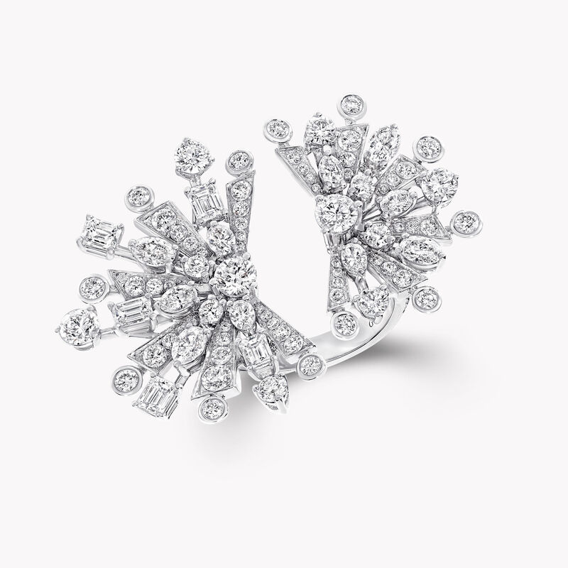 New Dawn Multi-Shape Double Diamond Ring