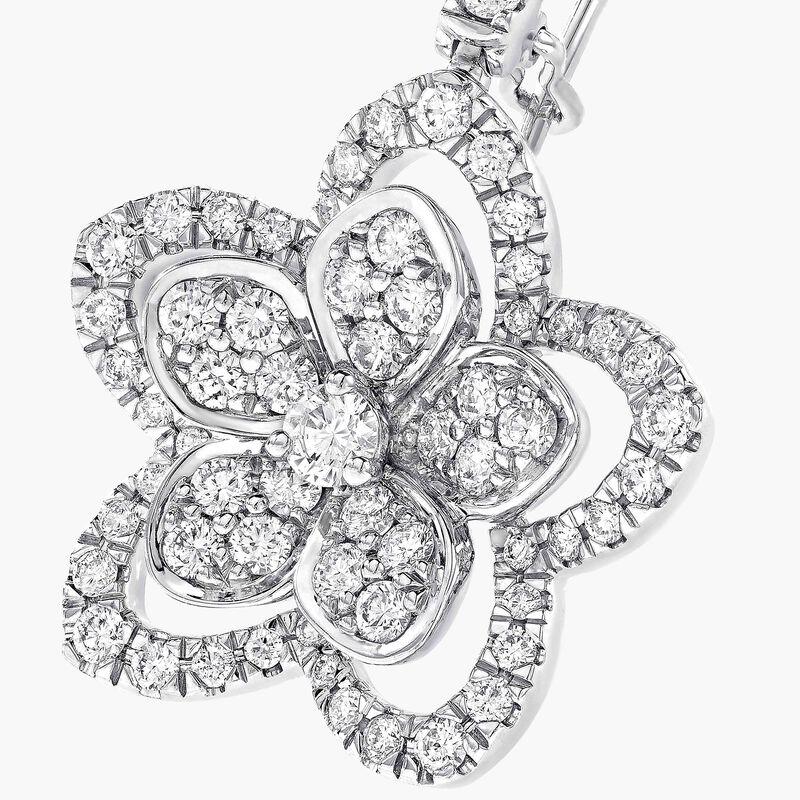 Wild Flower Diamond Earrings