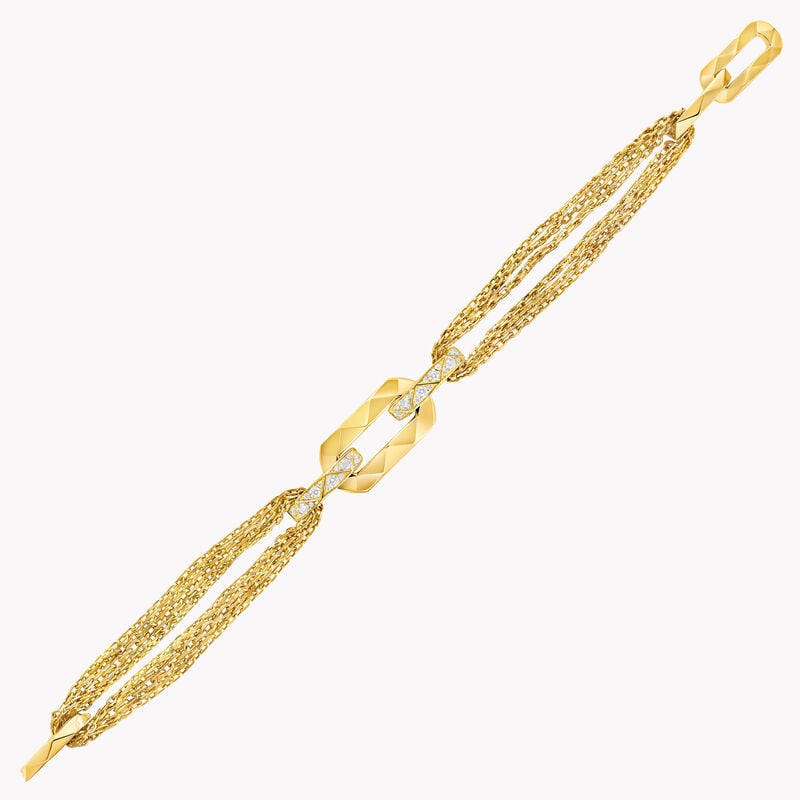 Laurence Graff Signature Pav&eacute; Diamond Mesh Chain Bracelet
