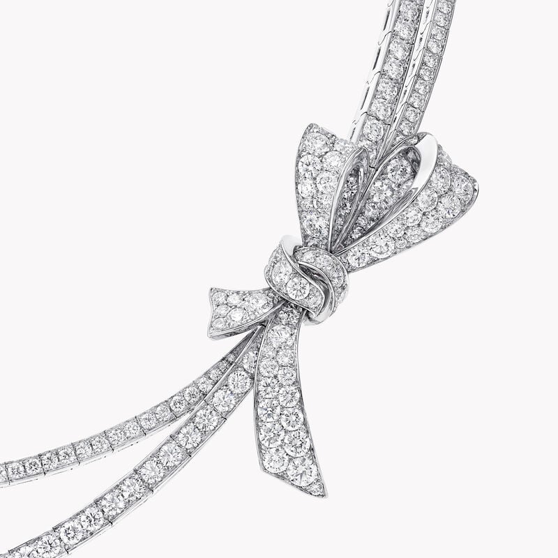 Tilda&rsquo;s Bow Diamond Necklace