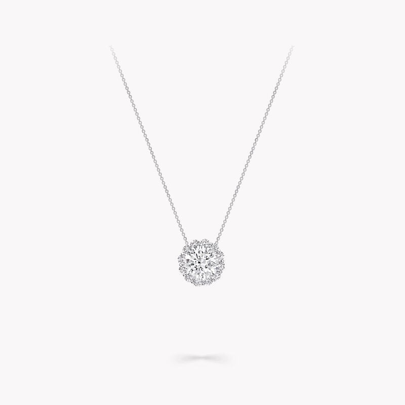 Icon Round Diamond Pendant