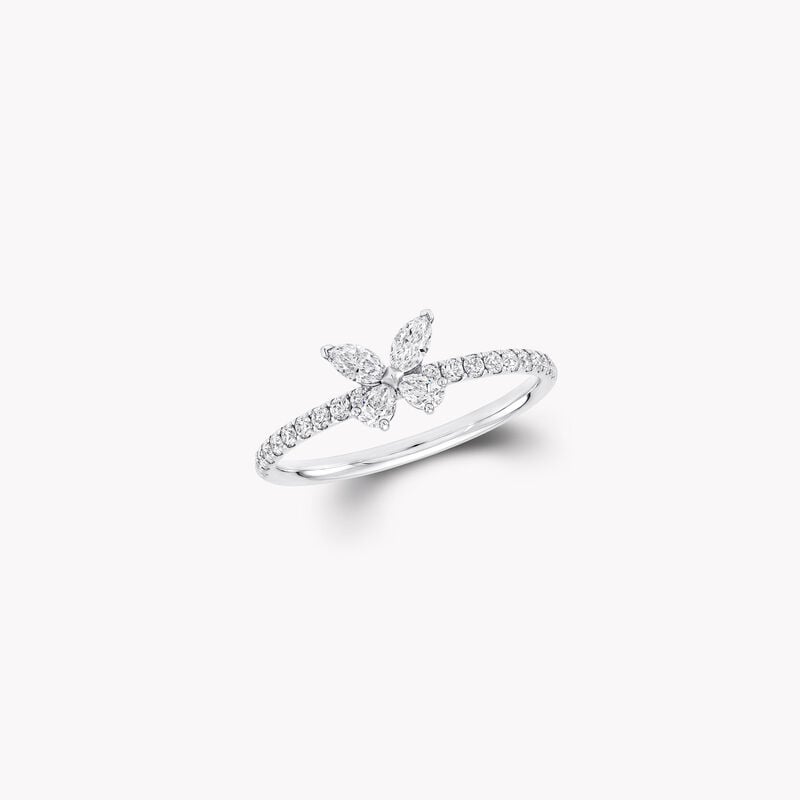 Butterfly Diamond Ring