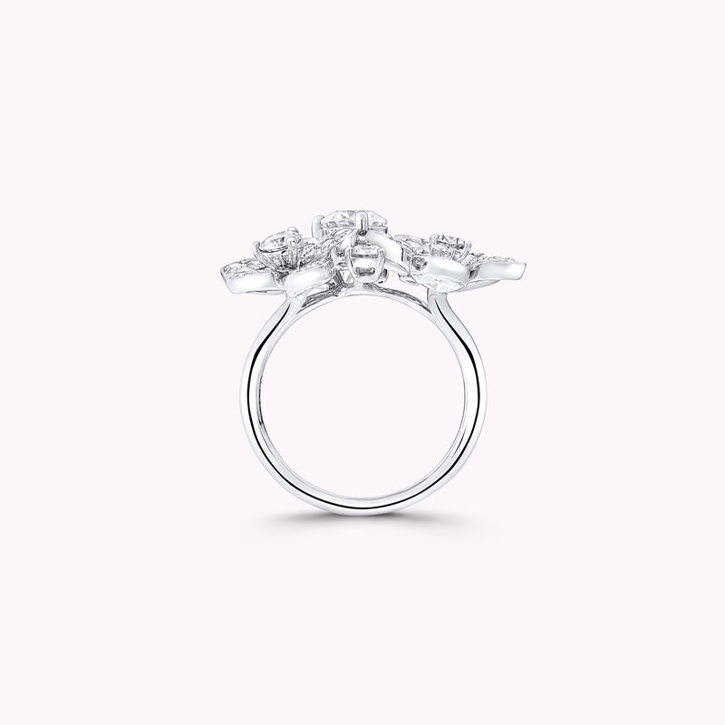 Wild Flower Diamond Cluster Ring