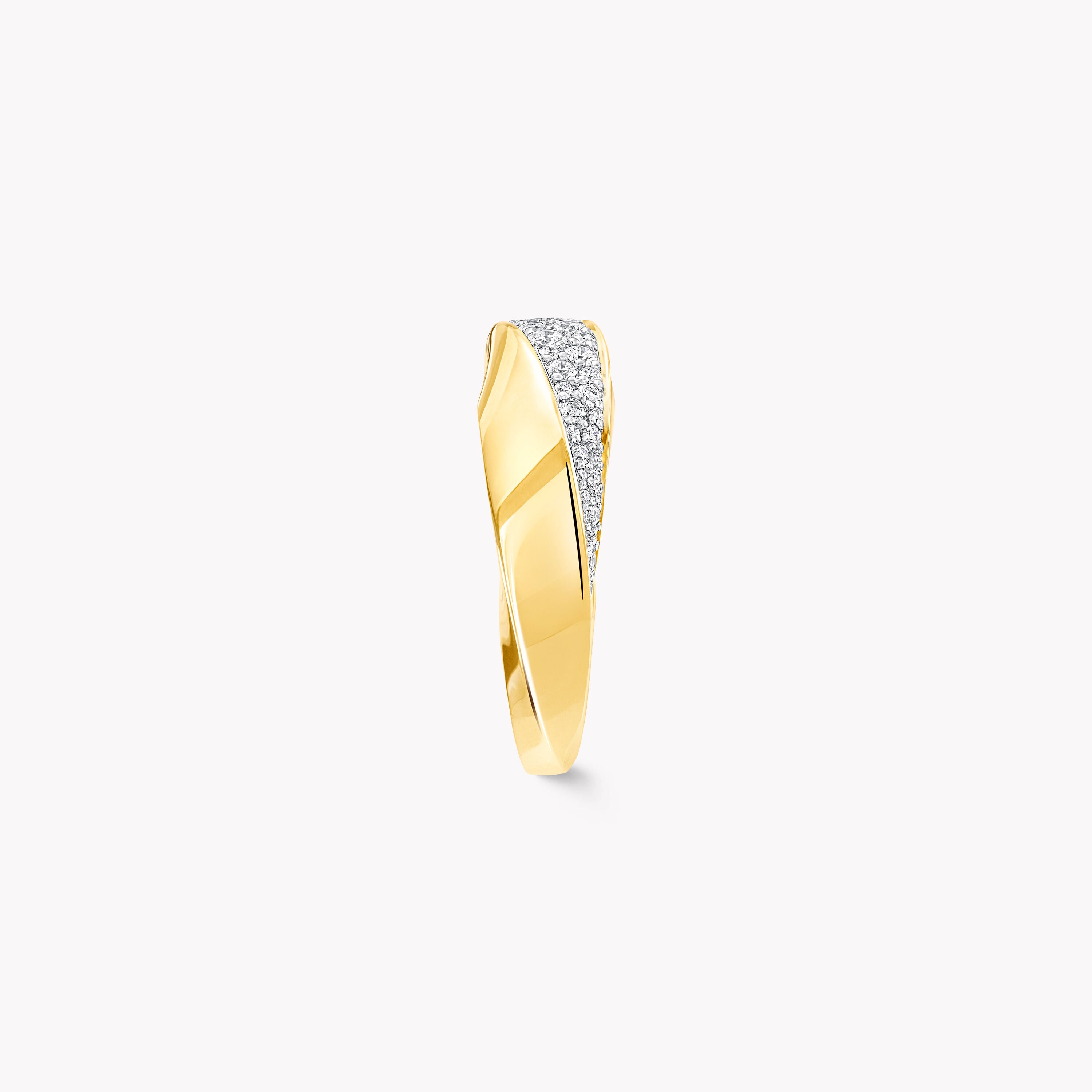 スパイラル ダイヤモンド リング, Yellow Gold - Graff