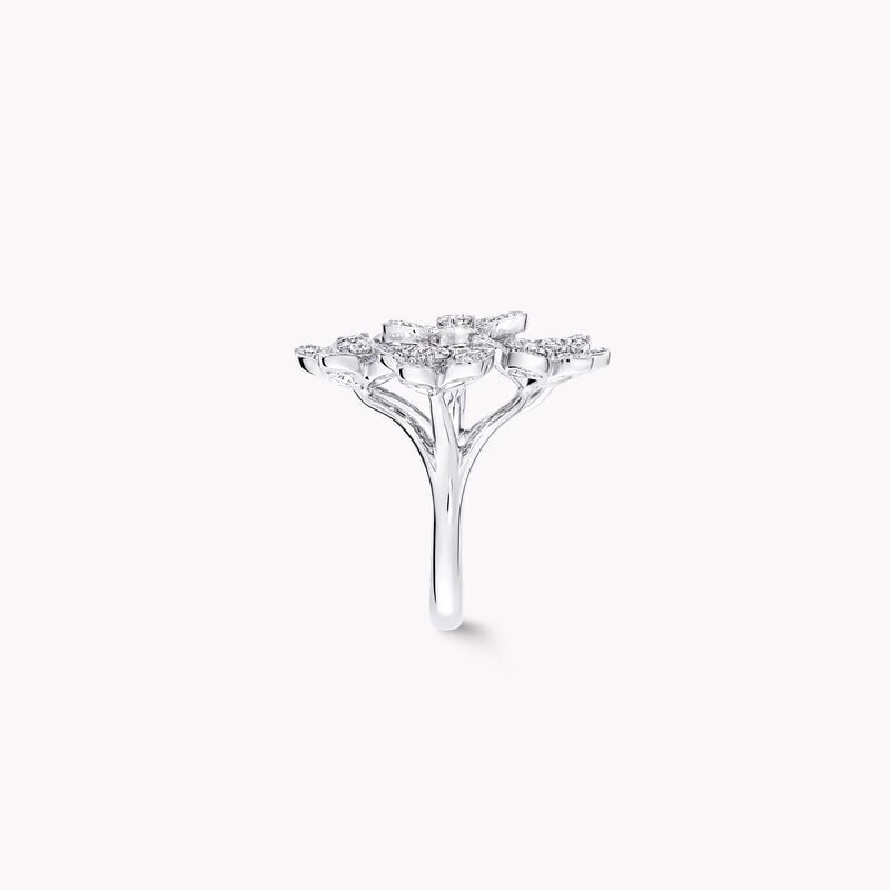 Wild Flower Large Diamond Cluster Ring