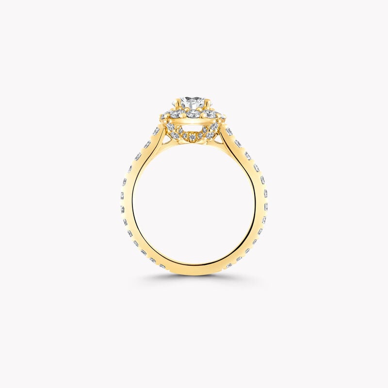 Bague de fian&ccedil;ailles Icon sertie d&rsquo;un diamant rond