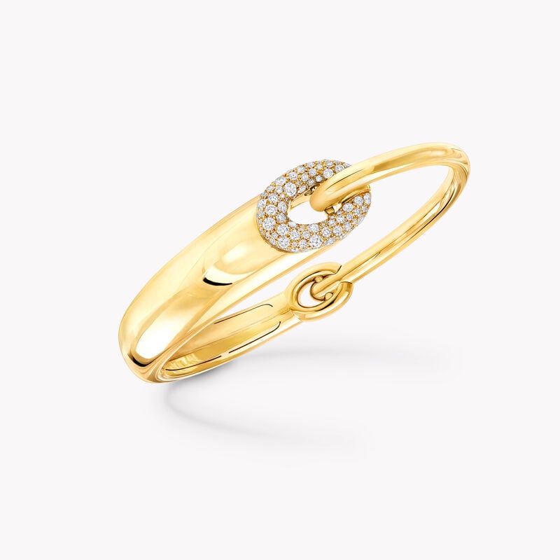 Be Together Large Diamond Bangle